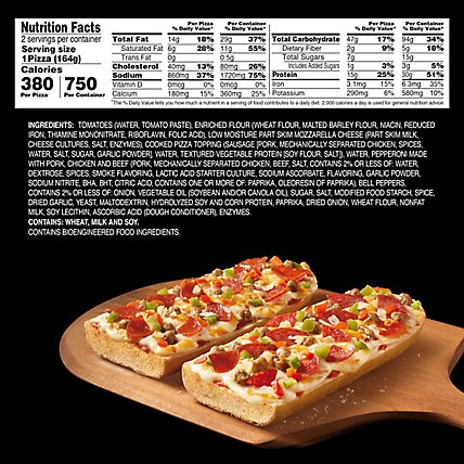 Red Baron Pizza French Bread Singles Supreme 2 Count - 11.6 Oz - Image 4