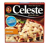 Celeste Original Cheese Pizza For One Individual Microwavable Frozen Pizza - 5.08 Oz