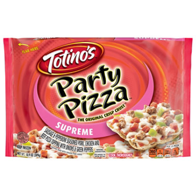 Totinos Party Pizza Supreme Frozen - 10.9 Oz - Image 3