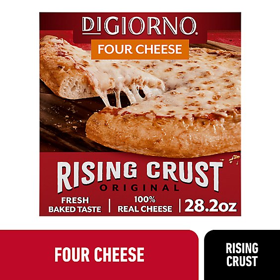 DiGiorno Four Cheese Original Rising Crust Frozen Pizza - 28.2 Oz
