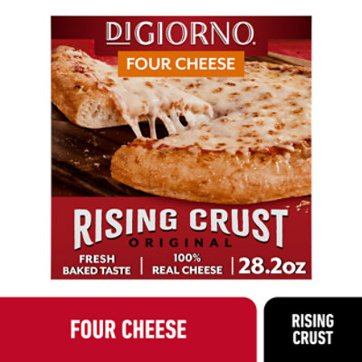 DIGIORNO Pizza Original Rising Crust Four Cheese Frozen - 28.2 Oz