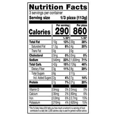 Amy's Roasted Vegetable Pizza - 12 Oz - Image 4