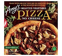 Amys Pizza Roasted Vegetable No Cheese Frozen - 12 Oz
