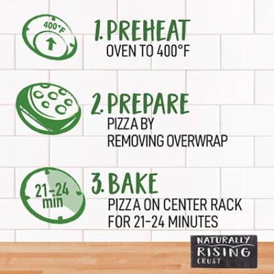 Freschetta Pizza Naturally Rising Crust Signature Pepperoni Frozen - 27.16 Oz - Image 4