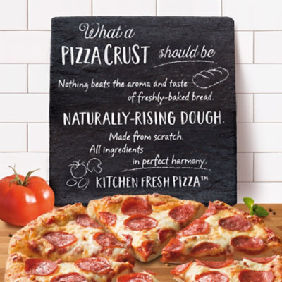 Freschetta Pizza Naturally Rising Crust Signature Pepperoni Frozen - 27.16 Oz - Image 3