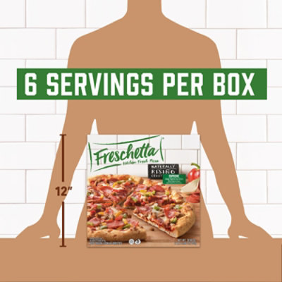 Freschetta Pizza Naturally Rising Crust Classic Supreme Frozen - 29.64 Oz - Image 3