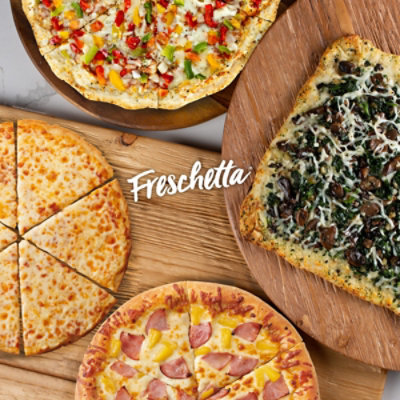 Freschetta Pizza Naturally Rising Crust 4 Cheese Medley Frozen - 25.85 Oz - Image 2