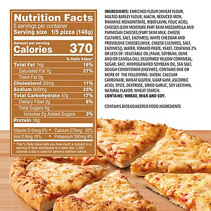 Freschetta Pizza Naturally Rising Crust 4 Cheese Medley Frozen - 25.85 Oz - Image 4
