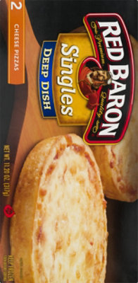 Red Baron Pizza Deep Dish Cheese Microwaveable Frozen - 12 Oz - Image 3