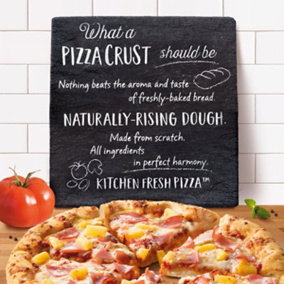 Freschetta Pizza Naturally Rising Crust Canadian Style Bacon & Pineapple Frozen - 25.7 Oz - Image 3