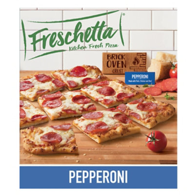 Freschetta Pizza Brick Oven Crust Italian Pepperoni Frozen - 21.75 Oz - Image 1