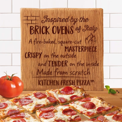 Freschetta Pizza Brick Oven Crust Italian Pepperoni Frozen - 21.75 Oz - Image 3