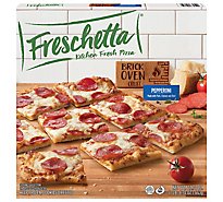 Freschetta Pizza Brick Oven Crust Italian Pepperoni Frozen - 21.75 Oz