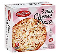 Macabee Pizza 3 Pack Frozen - 12 Oz