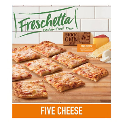 Freschetta Pizza Brick Oven Crust 5 Italian Cheese Frozen - 18.50 Oz - Image 1