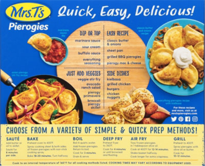 Mrs. Ts Pierogies Frozen Potato & Onion - 16.9Oz - Image 6