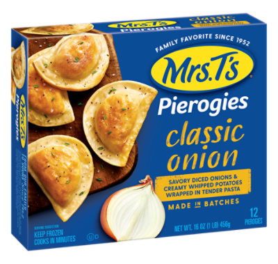 Mrs. Ts Pierogies Frozen Potato & Onion - 16.9Oz - Image 2