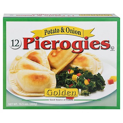 Golden Pierogies Potato & Onion 12 Count - 16 Oz - Image 3