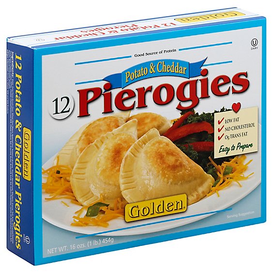 Golden Pierogie Potato & Cheese - 16 Oz