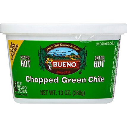 Bueno Chile Green Chopped Extra Hot - 13 Oz - Image 2