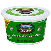 Bueno Chile Green Chopped Extra Hot - 13 Oz - Image 1