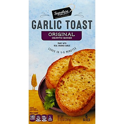 Signature SELECT Garlic Toast 8 Count - 11.25 Oz - Image 2