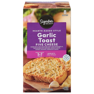 Signature SELECT Garlic Toast Five-Cheese 8 Count - 13 Oz - Image 3