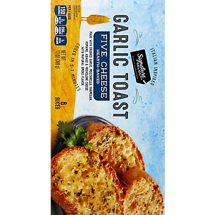 Signature SELECT Garlic Toast Five-Cheese 8 Count - 13 Oz - Image 3