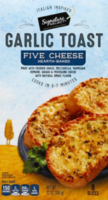 Signature SELECT Garlic Toast Five-Cheese 8 Count - 13 Oz - Image 2