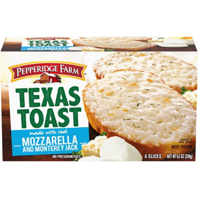 Pepperidge Farm Texas Toast Frozen Mozzarella & Monterey Jack Bread - 9.5 Oz - Image 1