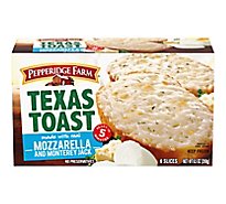 Pepperidge Farm Texas Toast Mozzarella & Monterey Jack 6 Count - 9.5 Oz
