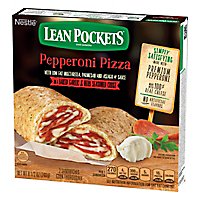 Lean Pockets Sandwiches Seasoned Crust Garlic Buttery Reduced Fat Pepperoni Pizza 2 Count - 9 Oz - Image 5