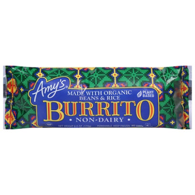 Amy's Bean & Rice Burrito Non-Dairy - 6 Oz - Image 3