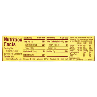 Jose Ole Frozen Mexican Food Burrito Beef & Cheese - 5 Oz - Image 4
