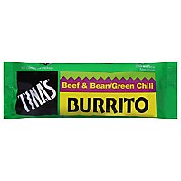 Tinas Frozen Food Burrito Beef & Bean Green Chili - 4 Oz - Image 2