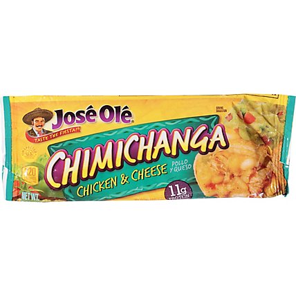 Jose Ole Frozen Mexican Food Chimichanga Chicken & Cheese - 5 Oz - Image 2