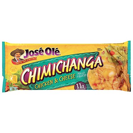 Jose Ole Frozen Mexican Food Chimichanga Chicken & Cheese - 5 Oz - Image 1