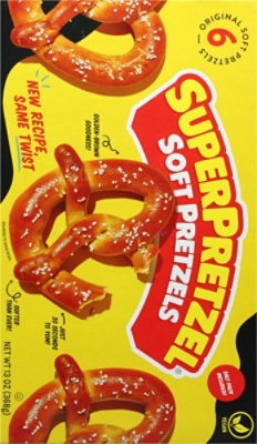 SuperPretzel Soft Pretzels Fully Baked Original - 13 Oz - Image 5