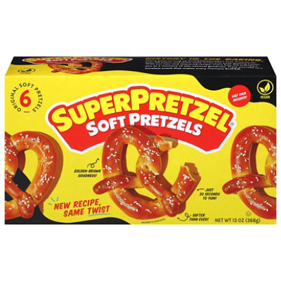 SuperPretzel Soft Pretzels Fully Baked Original - 13 Oz - Image 1