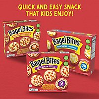 Bagel Bites Cheese & Pepperoni Mini Pizza Bagel Frozen Snacks Box - 9 Count - Image 3