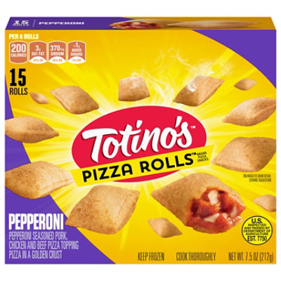 Totinos Pizza Rolls Pepperoni 15 Count - 7.5 Oz - Image 1