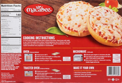 Macabee Pizza Bagel - 12.5 Oz - Image 6