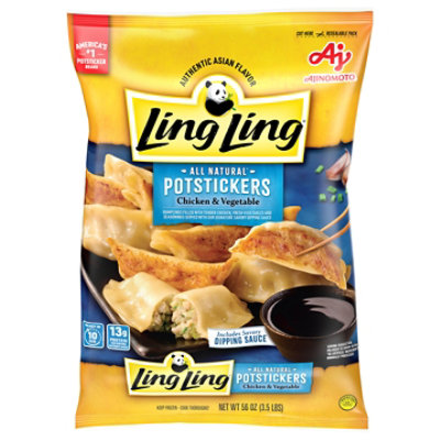 Ling Ling Potstickers Chicken Potstickers 56 Oz Safeway 0238