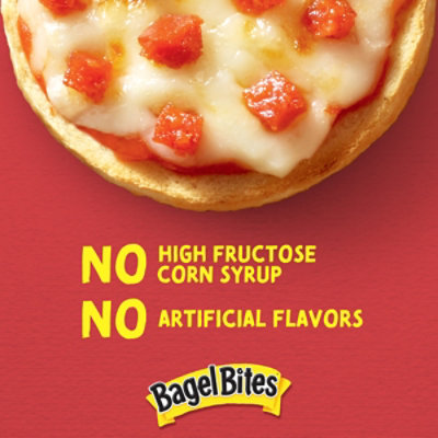 Bagel Bites Cheese & Pepperoni Mini Pizza Bagel Frozen Snacks - 40 Count - Image 5