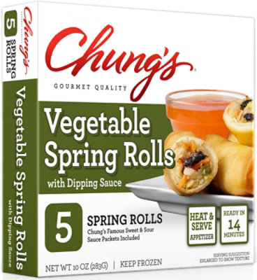 Chungs Spring Roll Vegetable - 10 Oz - Image 2