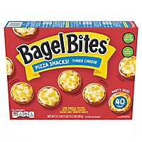 Bagel Bites Three Cheese Mini Pizza Bagel Frozen Snacks Box - 40 Count - Image 2