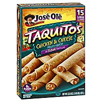 Jose Ole Chicken & Cheese Large Flour Taquitos - 22.5 Oz - Image 3
