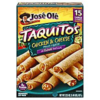 Jose Ole Chicken & Cheese Large Flour Taquitos - 22.5 Oz - Image 4