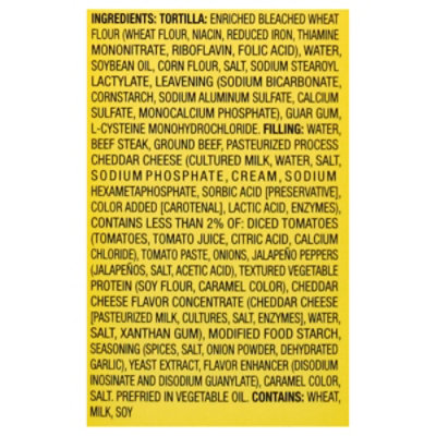 Jose Ole Frozen Mexican Food Taquitos Steak & Cheese Flour Tortillas - 15 Count - Image 4