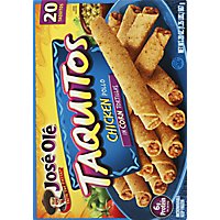 Jose Ole Frozen Mexican Food Taquitos Chicken 20 Count - 20 Oz - Image 5